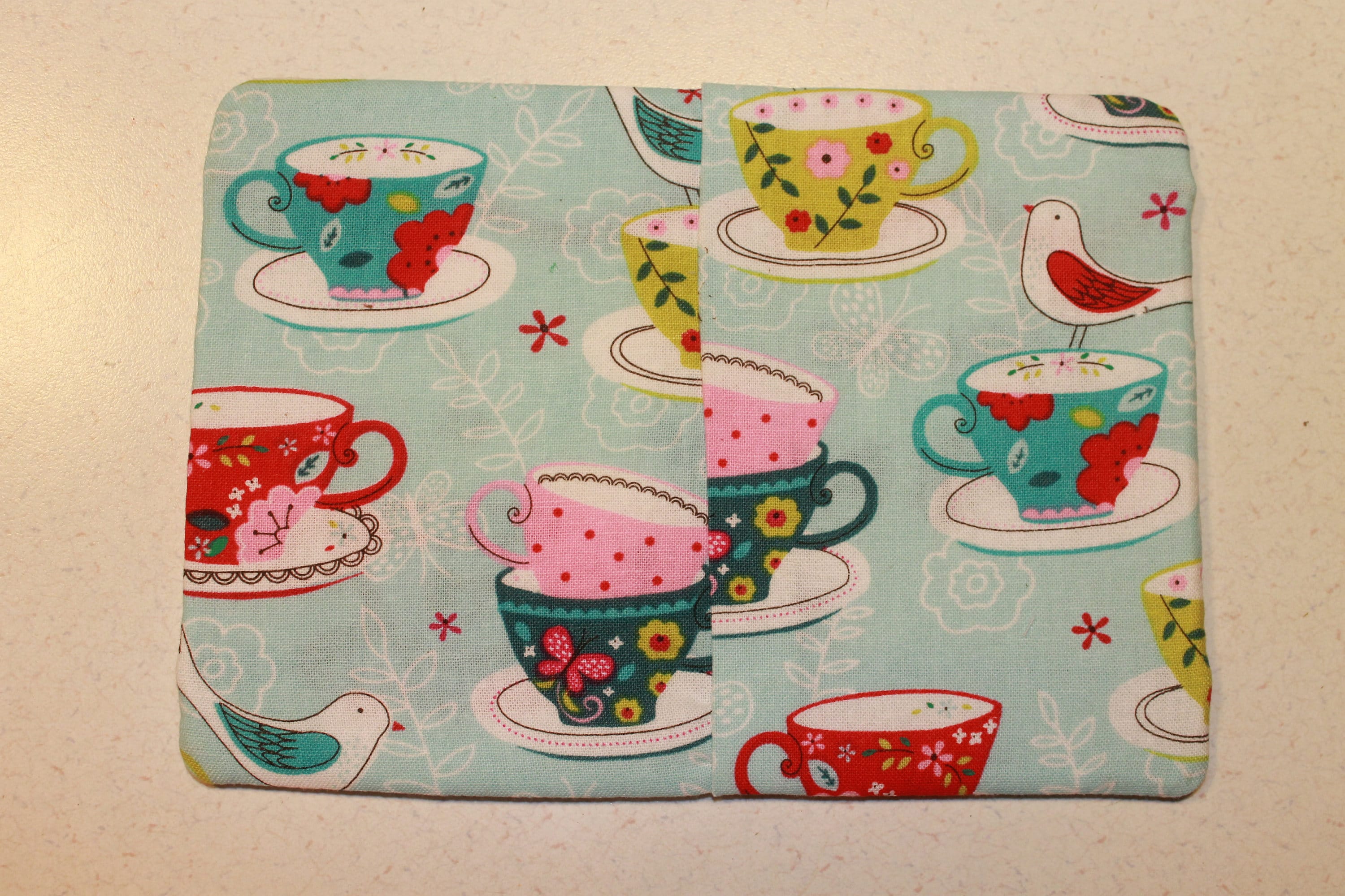 Mug Rug Coaster Coffee Mug Rug Embroidered Gift Handmade Etsy