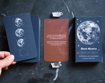 Moon Mantra Oracle Deck - Empowering Affirmation Cards