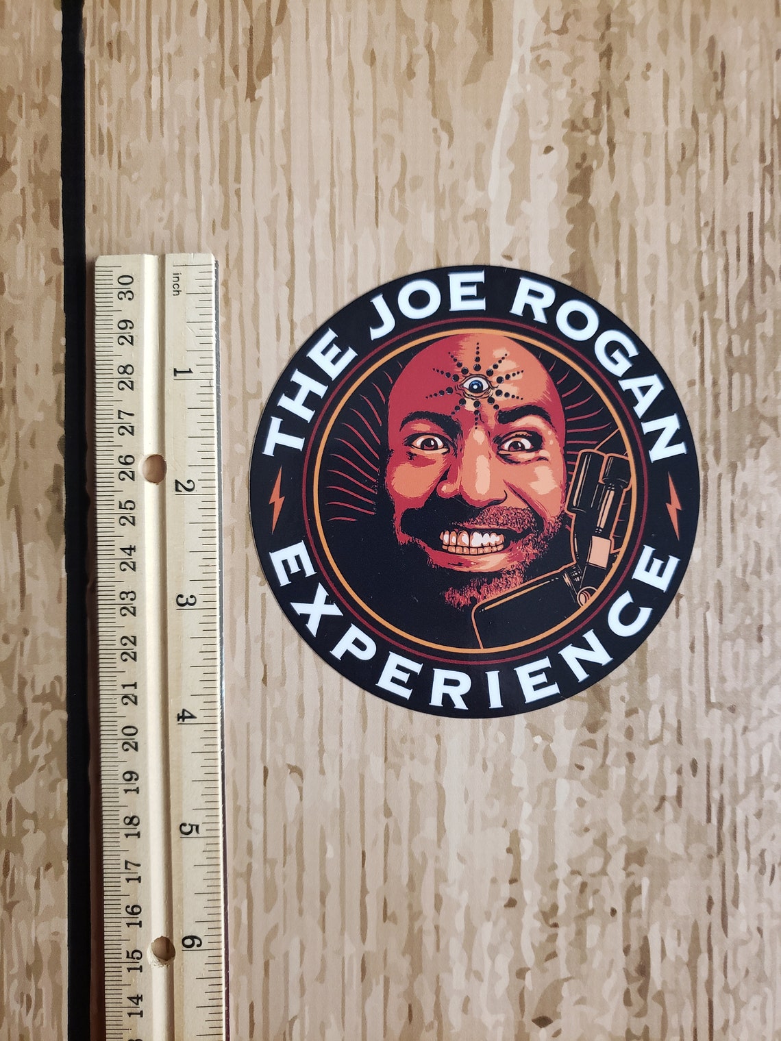 The Joe Rogan Experience Vinyl Sticker Decal Etsy