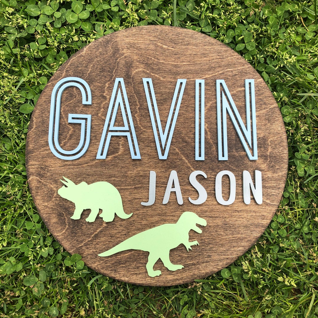 Custom Name Sign 3D - Etsy