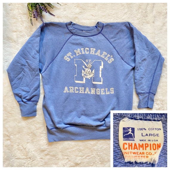 Vintage champion 1950s pullover crew neck sweatshi