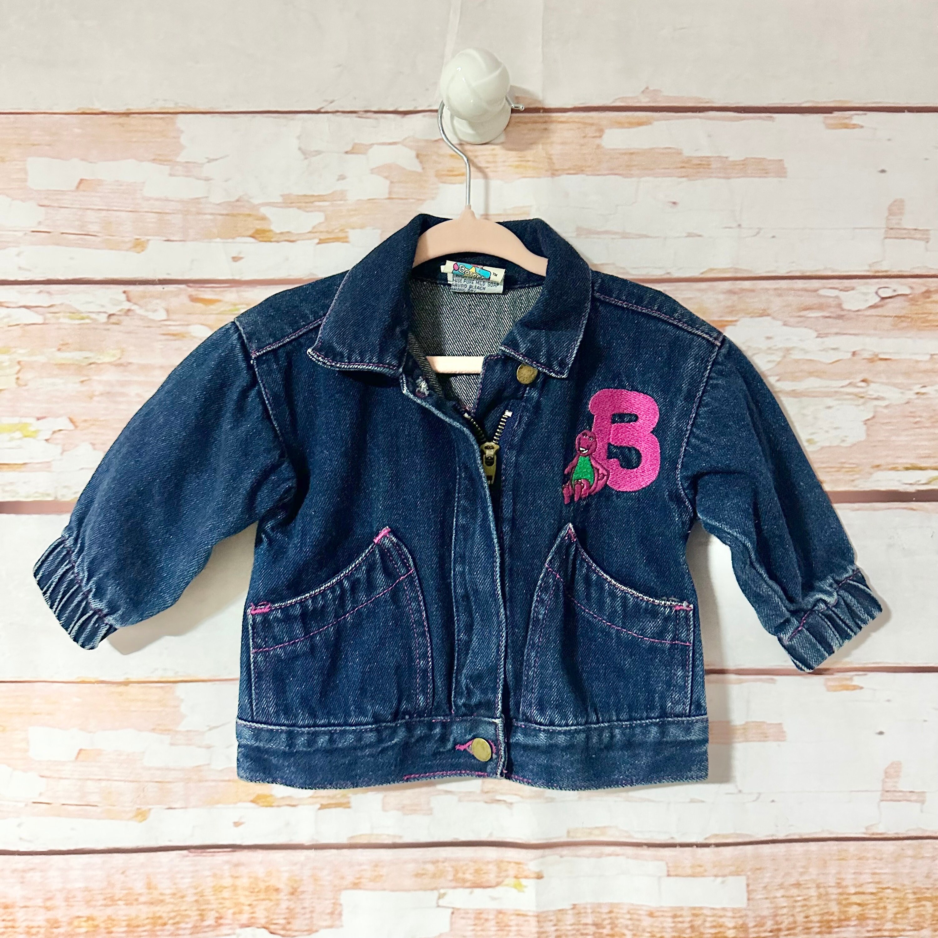 kidsvintage Barney ジャケット Vintage 1990s Kids Barney The Dinosaur Rain Coat Jacket 7 | eBay