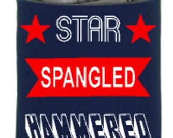 4 juillet peut refroidisseur, conception de votre propre KOOZIE®, Can cooler, bricolage huggie, partie de bachelorette, peut porte, enterrement, peut cuddler