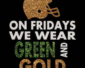 Glitter Football iron on, Custom glitter heat transfer, Your team colors, School Spirit, Customization available