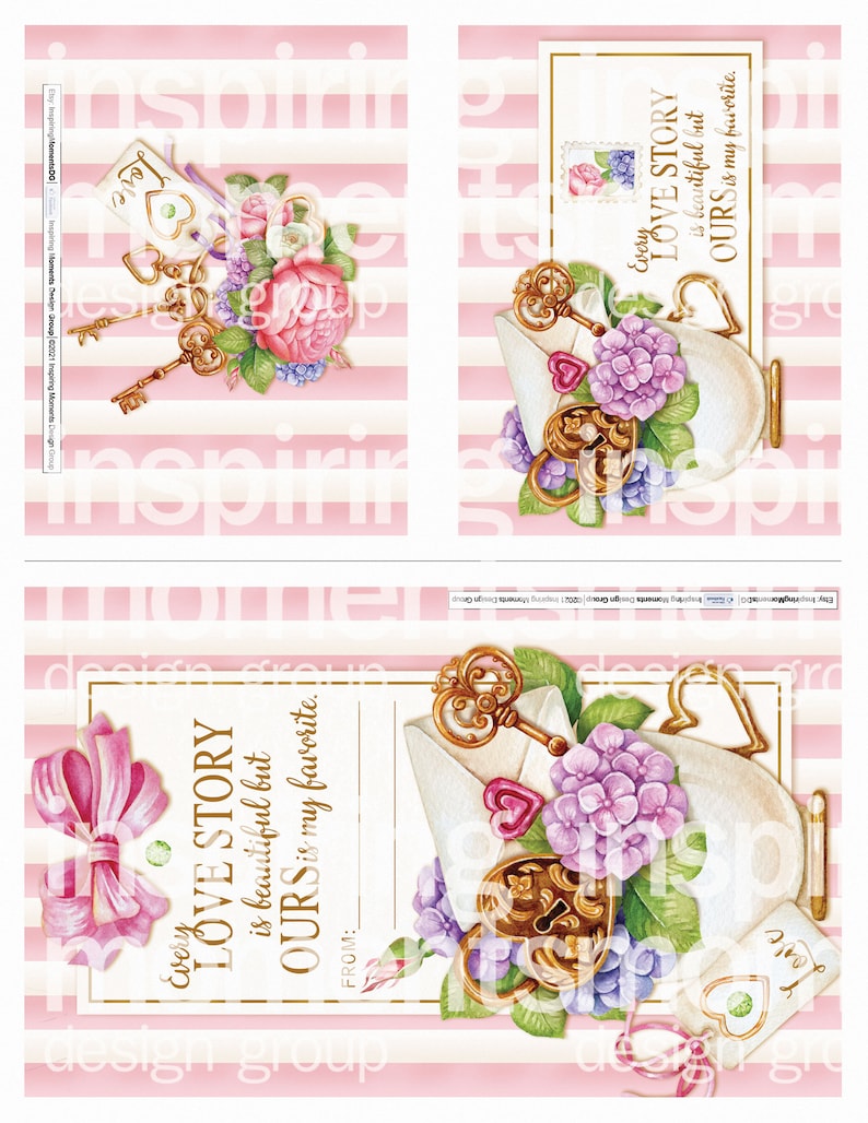 Romantic Gift Tag Printable Love Valentines This is Our - Etsy