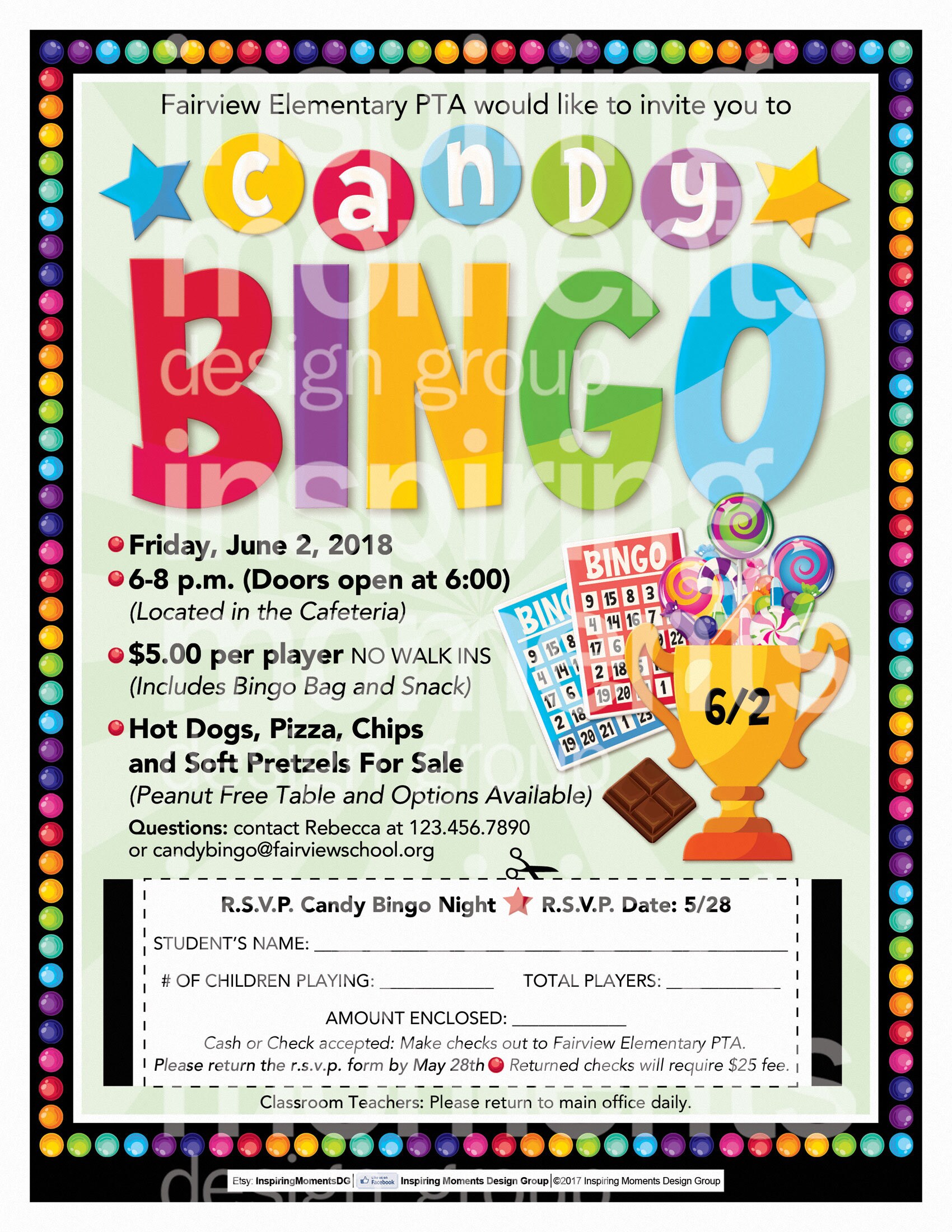 Candy Bingo Event Flyer Printable, Bingo, Candy, PTA, PTN, School Flyer, Education, Teacher, Marketing Design Handout, 8.5 candy-bingo-event-flyer-printable-bingo-candy-pta-ptn-school-flyer-education-teacher-marketing-design-handout-8-5-x11-etsy