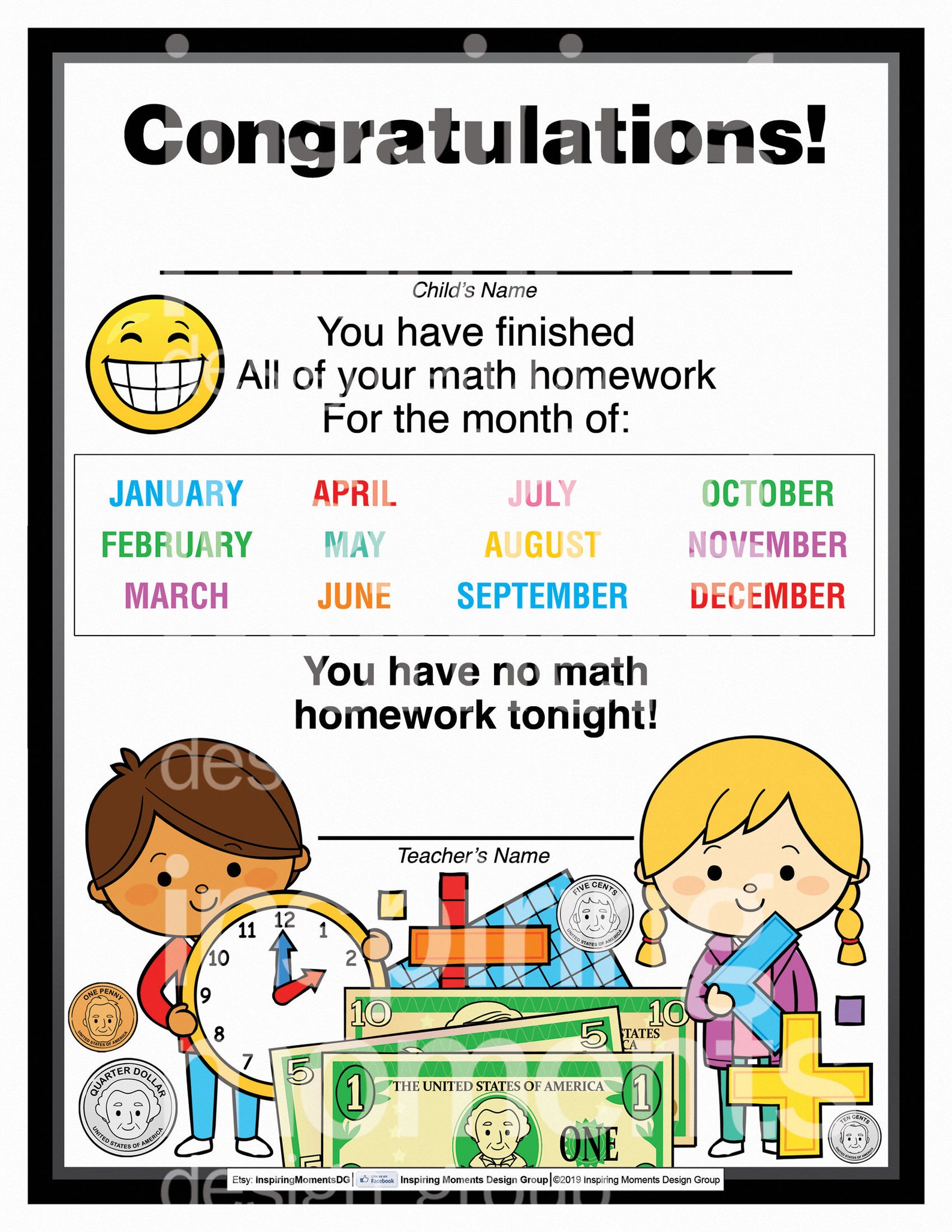 Homework vs no homework image