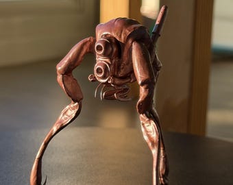Rare Copper Half Life 2 Hunter Figure/ Ornament