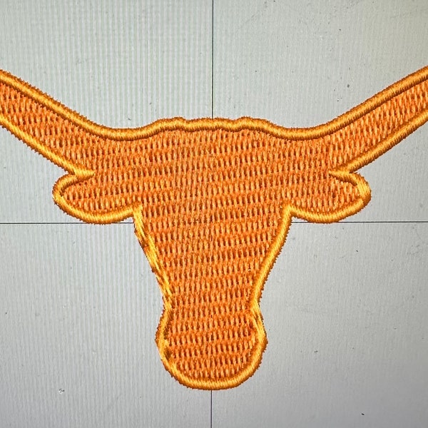 Longhorn Machine Embroidery Design Digital Download Tx