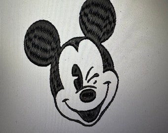 Mickey Mouse Embroidery Design Files for Embroidery Machine