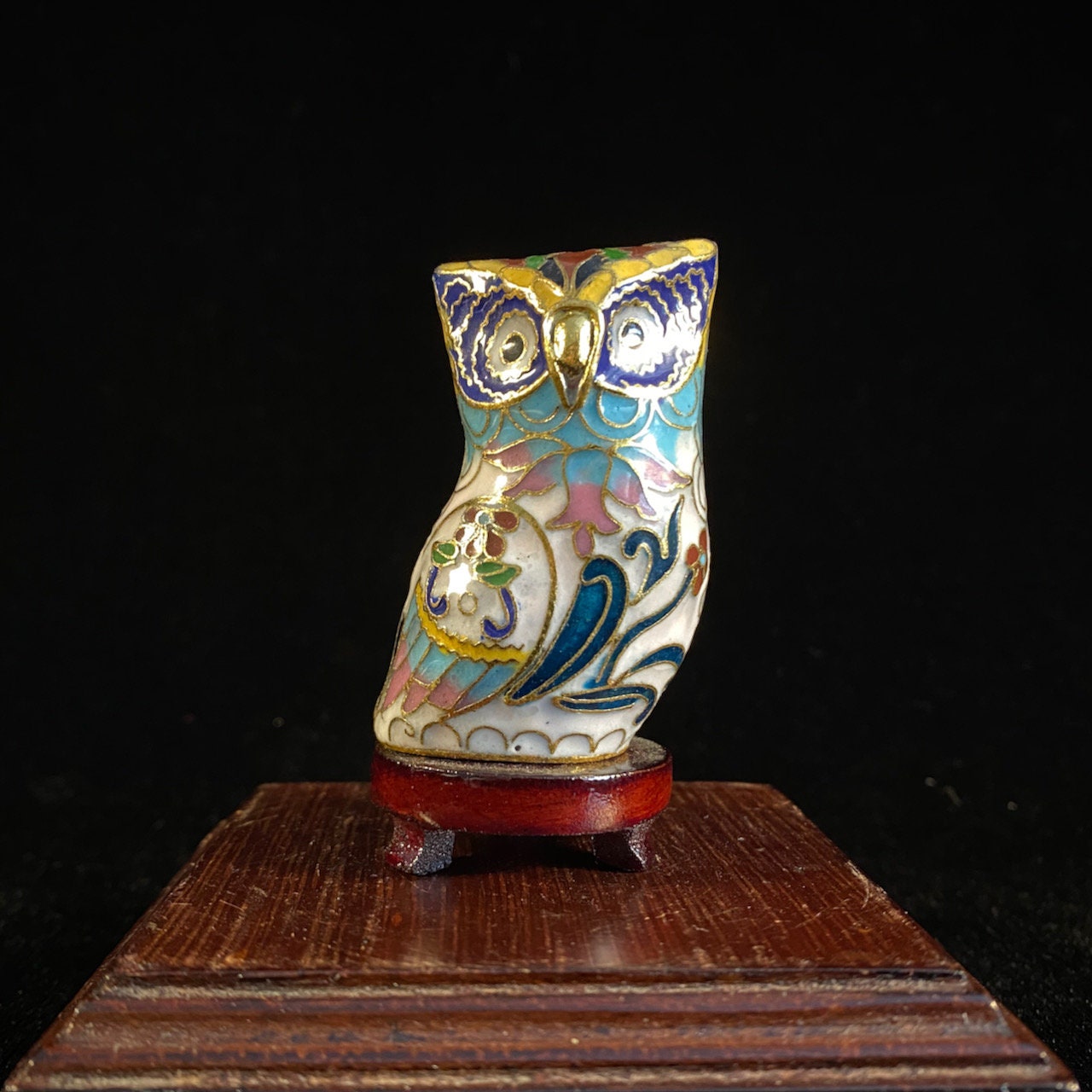 DIY Cloisonne Kit Owl Pattern Perfect Craft for Home Decor & Unique Gift 