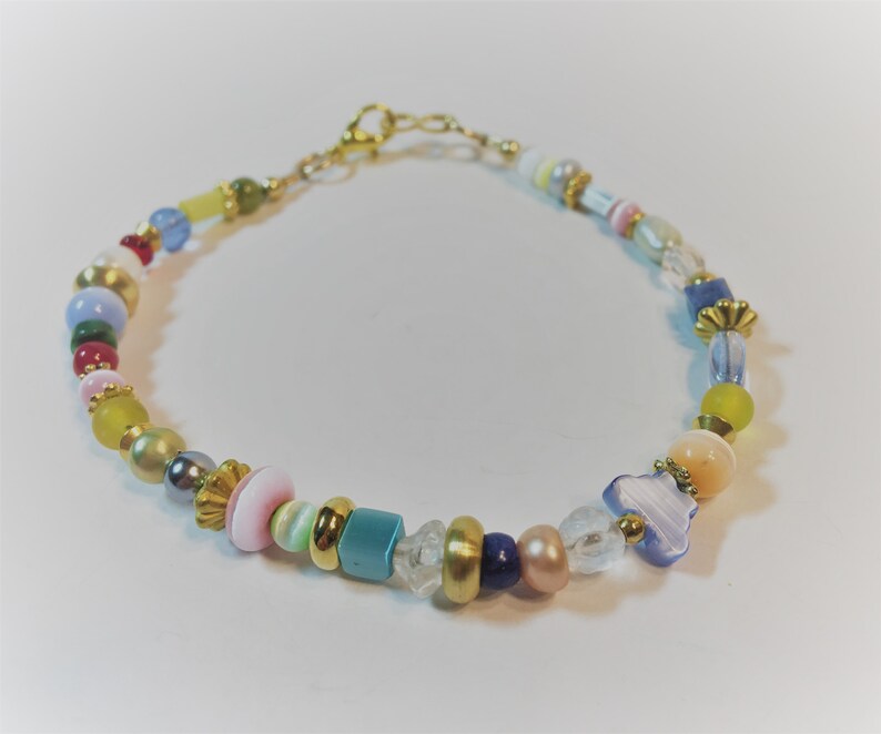 Pastel Fiber Optic Bracelet