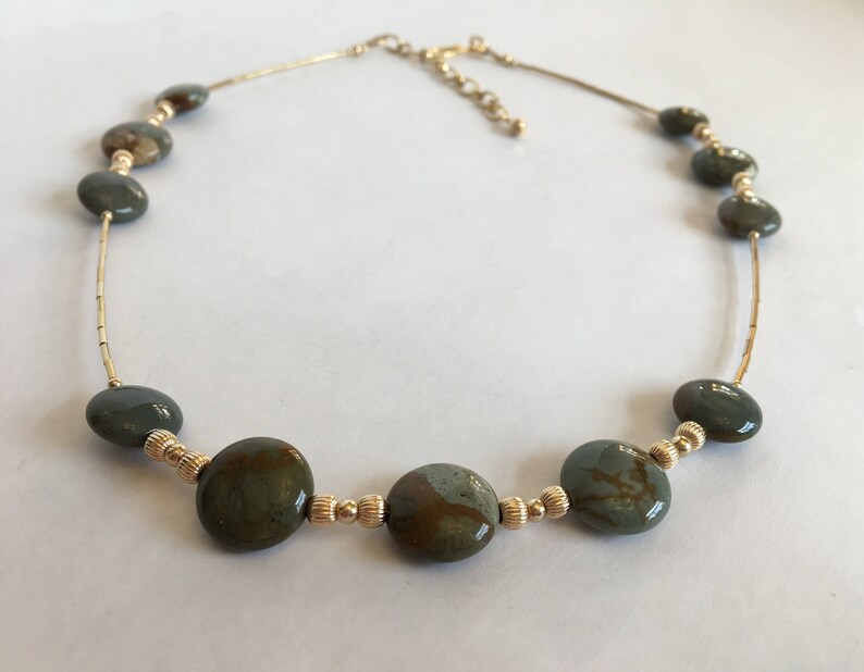 American Picture Jasper Necklace
