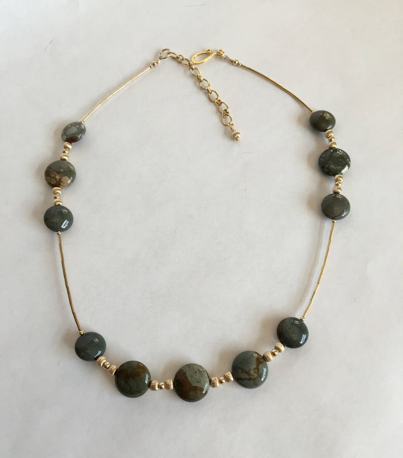 American Picture Jasper Necklace