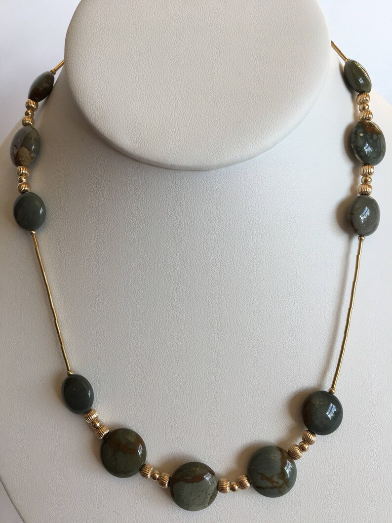 American Picture Jasper Necklace