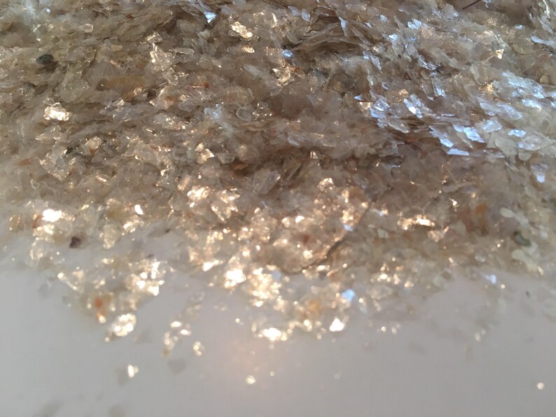 Natural Tan Pure Mica Flakes Old Fashioned Style Glitter Etsy