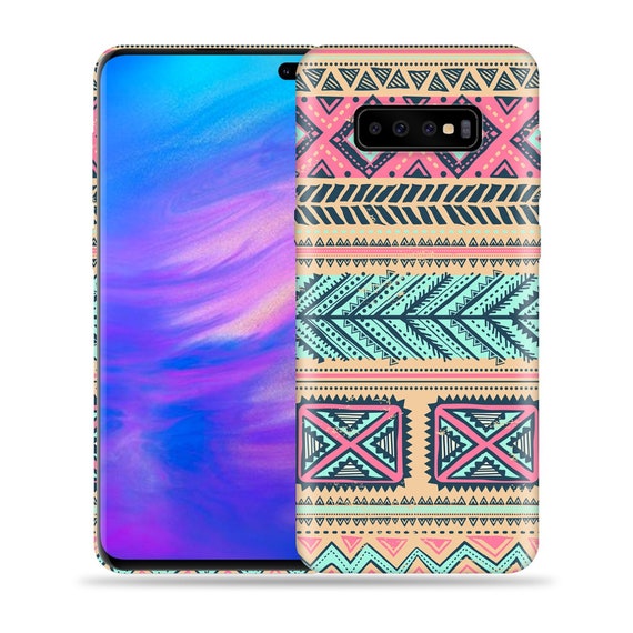 Feathered - Turquoise Samsung S10 Case