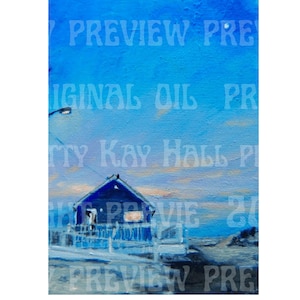 Sea Isle City NJ 85th St Bath House print
