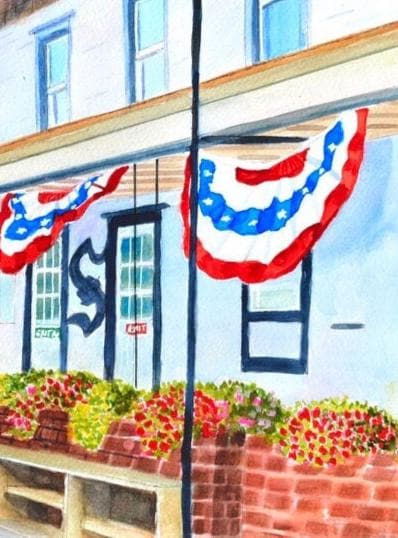 Springers Ice Cream Hand Signed Frameable Print in Stone Harbor