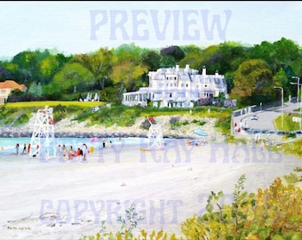 The Chanler at First Beach Easton&#39;s Beach Newport Rhode Island Hand Signed frameable print