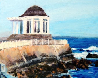 Gazebo at Ochre Point on Cliff Walk Newport Rhode Island Print - Etsy