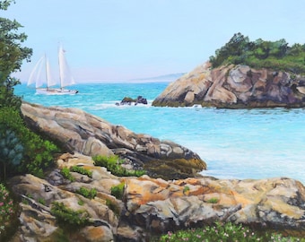 Fort Wetherill print Jamestown Rhode Island