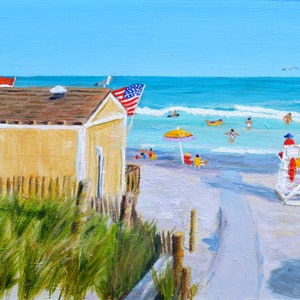 Stone Harbor Snack Shack hand signed frameable print New Jersey beach