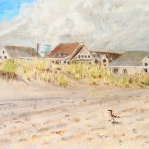 Stone Harbor Beach Print: 98th St Plein Air Coastal Art