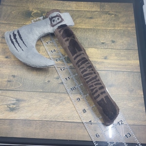Wicked Weapons Single Blade Battle Axe Cat Toy /Cat Kicker, Stabby Cat/ With or Without Catnip Toy Organic Catnip Blends