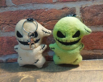 Boogie Man / Creepy Dude mini plush keychain / Backpack charm.