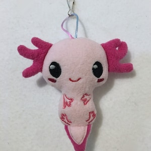 Axolotl Mini Plush/Ornaments/ Backpack Charm