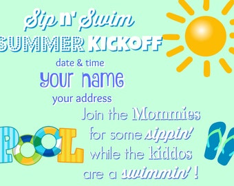Summer Party Invite