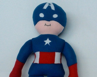 Super Dorable - Captain America - plush Action Figure for boys