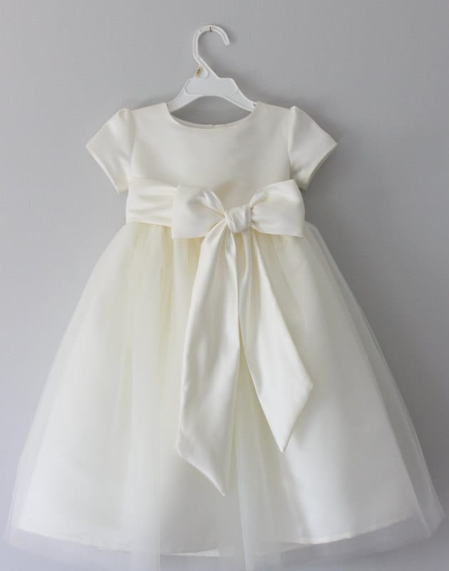 12 18 Month Ivory Flower Girl Dress - Etsy