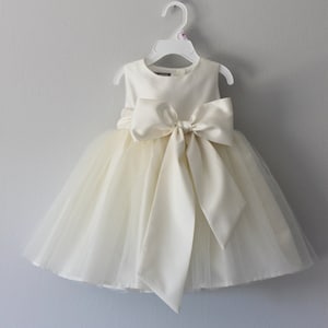 The Nancy Dress: Handmade flower girl dress, tulle dress, wedding dress, communion dress, bridesmaid dress, tutu dress