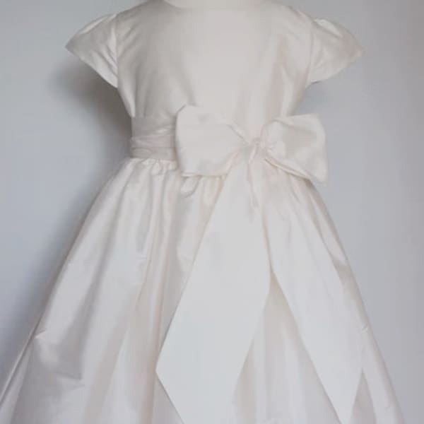 The Tulip Dress: Cap Sleeves Dress, Flowergirl Dress, Flower Girl Dress, Bridesmaid Dress, Wedding Dress
