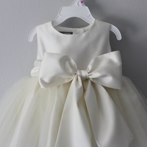 The Nancy Dress: Handmade flower girl dress, tulle dress, wedding dress, communion dress, bridesmaid dress, tutu dress