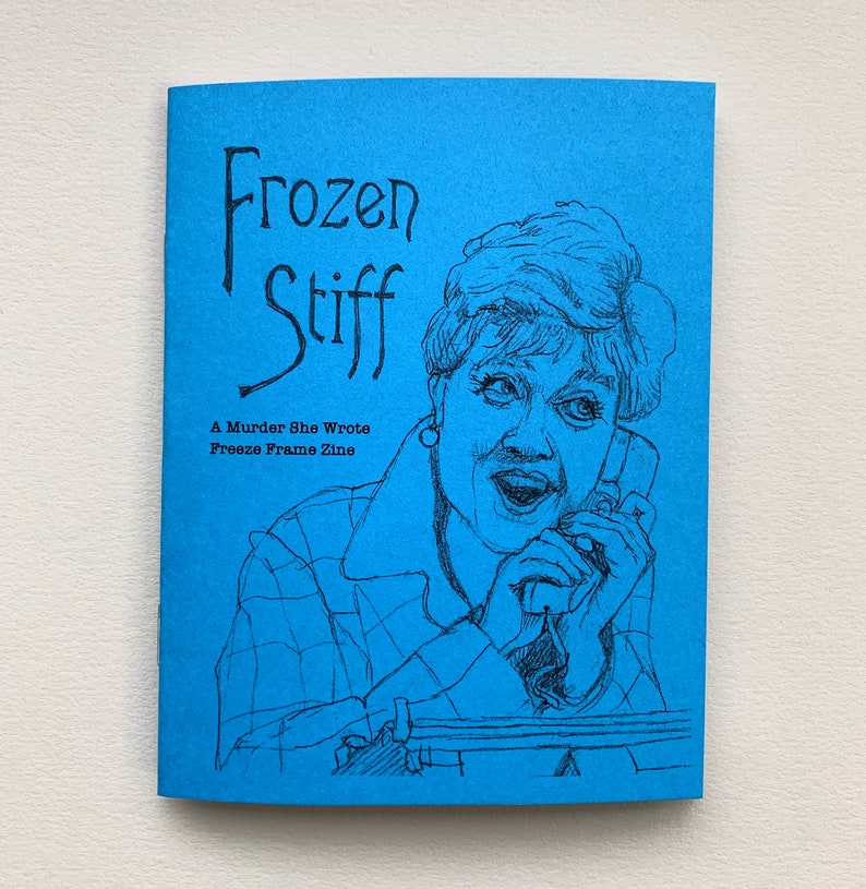 Frozen Stiff: A Murder She Wrote Freeze Frame Zine image 0