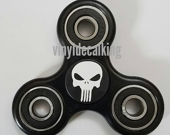 Skull fidget toy finger spinner