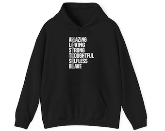 Inspiring Message Hoodie for Confident Souls, Cozy Unisex Sweatshirt for Gift, Motivation and Self-Love