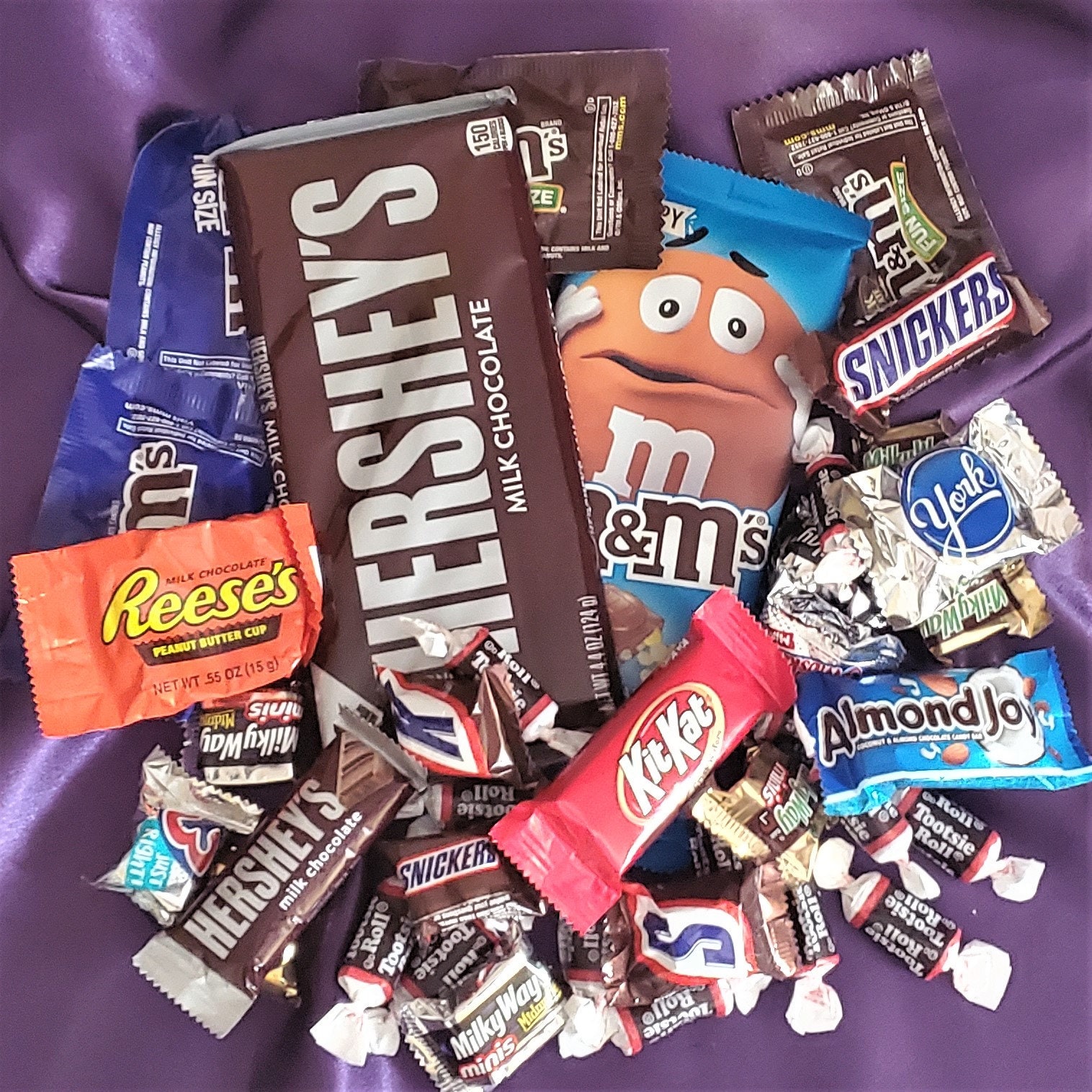 Caja de 40 piezas de chocolate americano Etsy