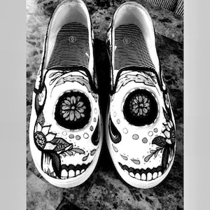 ¡Zapatos Sugar Skull personalizados!
