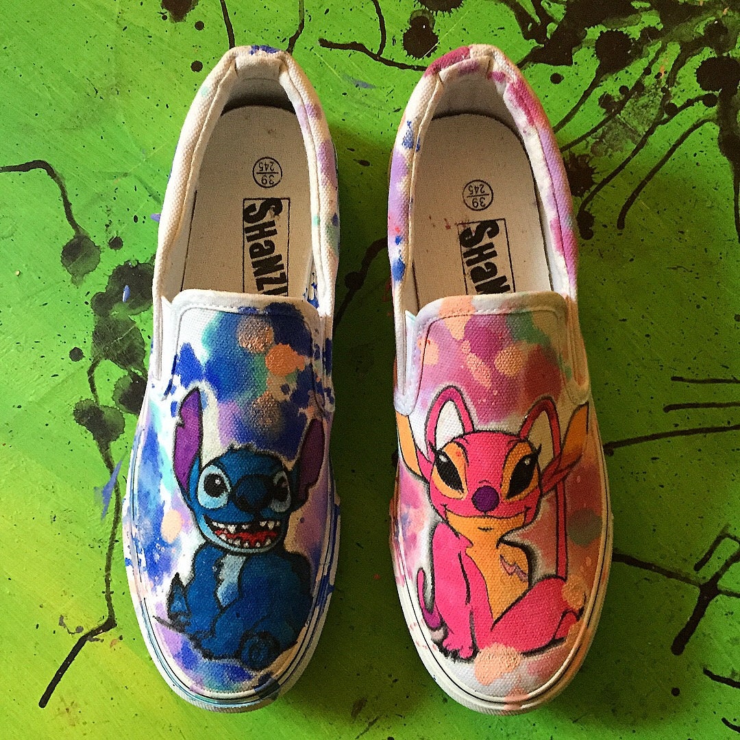 custom printed canvas shoes