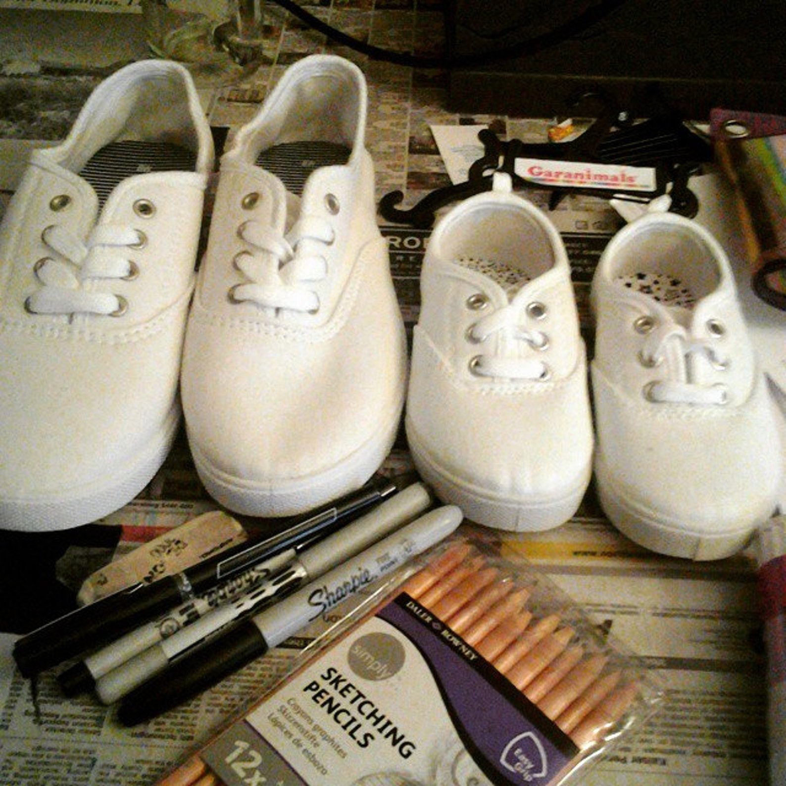 custom printed canvas shoes