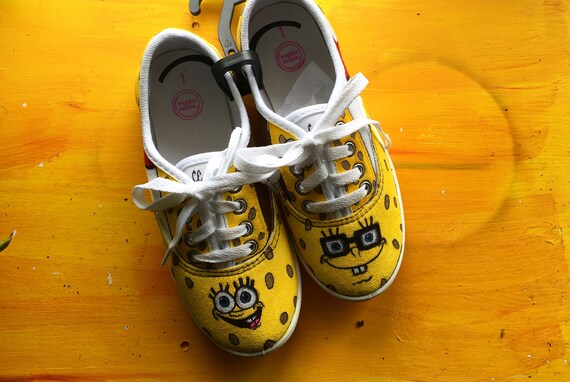 spongebob theme shoes