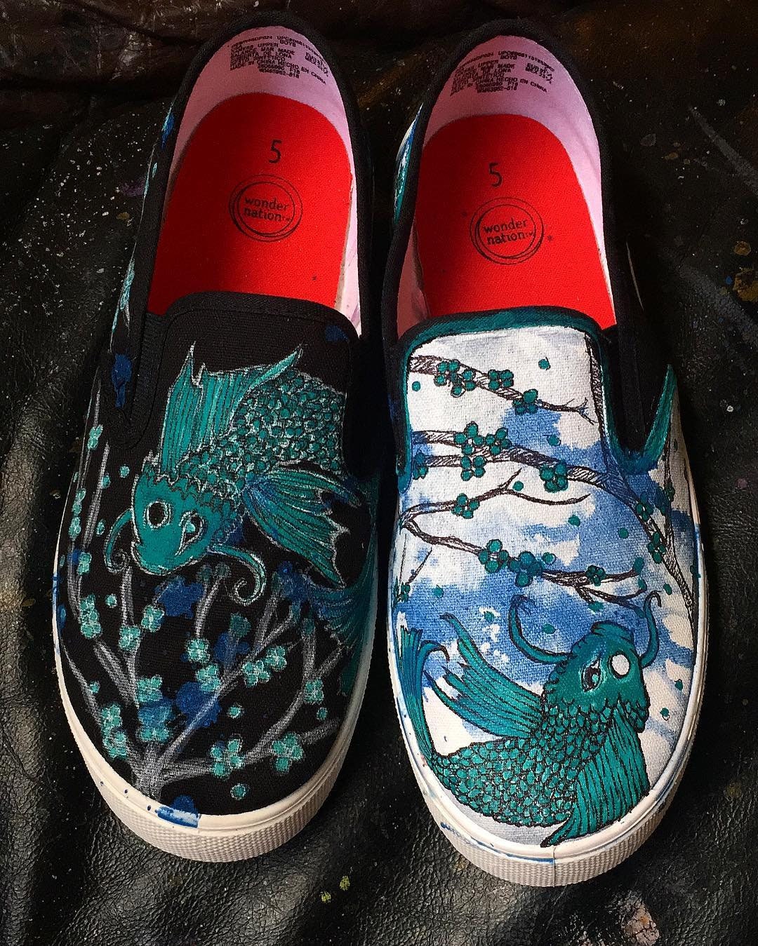punk fish shoes
