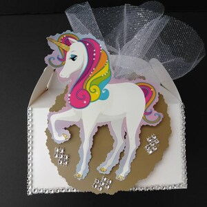 Unicorn Goody Bags and Boxes Party Bag Fillers Goodie Bags Party Favor Bags image 4