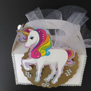 Unicorn Goody Bags and Boxes Party Bag Fillers Goodie Bags Party Favor Bags image 3