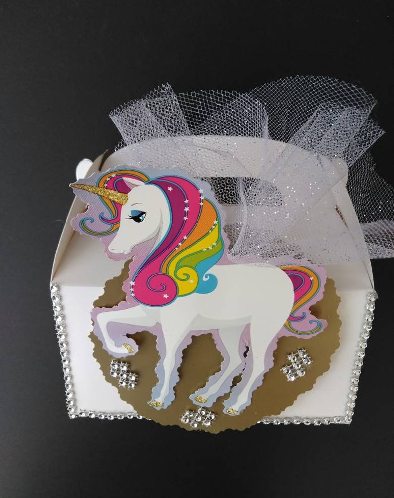 Unicorn Goody Bags and Boxes Party Bag Fillers Goodie Bags Party Favor Bags image 3