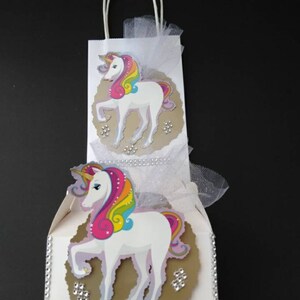 Unicorn Goody Bags and Boxes Party Bag Fillers Goodie Bags Party Favor Bags image 6